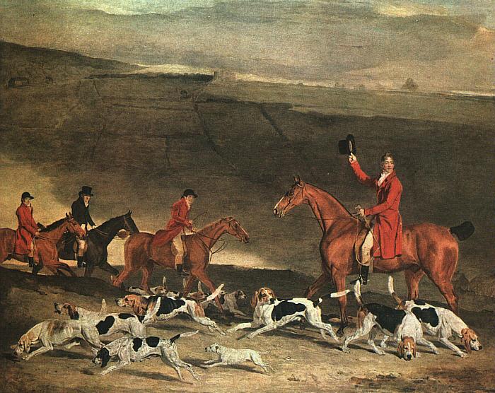 Benjamin Marshall Francis Dukinfield Astley and his Harriers China oil painting art
